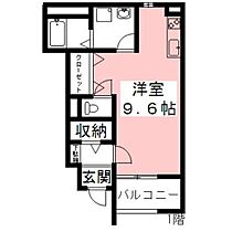 アルカネット  ｜ 岐阜県各務原市那加土山町1丁目（賃貸アパート1R・1階・30.15㎡） その2