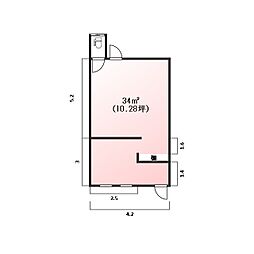 コーポミソノの間取図画像