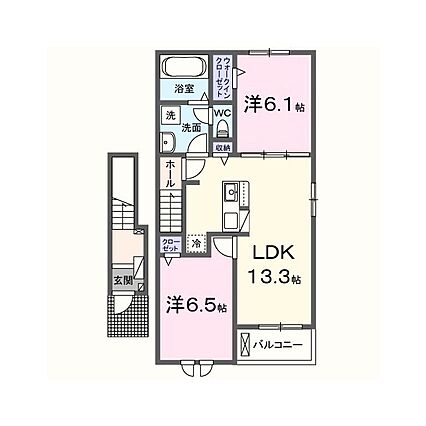 マーベリ・フィールドB_間取り_0
