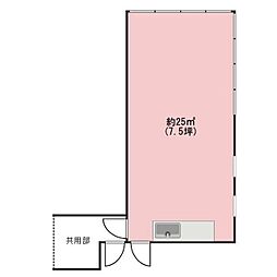 銀座街の間取図画像