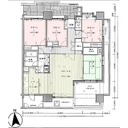 ファミールグラン若宮町 4LDKの間取図画像
