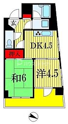 間取図画像 2DK