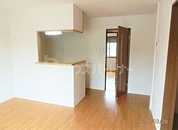 エコーハイツ1 2階2LDKのリビング/ダイニング