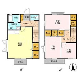 間取図画像 3LDK