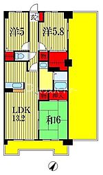 間取図画像 3LDK
