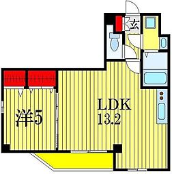 Maximas1 1LDKの間取図画像