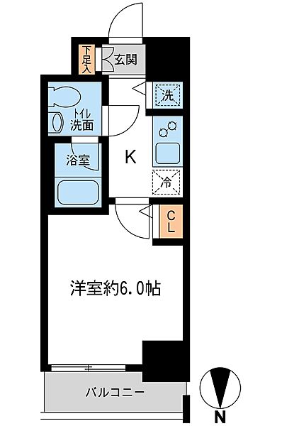 ＫＤＸレジデンス大島 704｜東京都江東区大島4丁目(賃貸マンション1K・7階・20.28㎡)の写真 その2