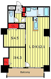 間取図画像 1SLDK