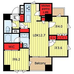 プレミアムレジデンス町屋 3LDKの間取図画像