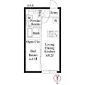 センプリーチェ西日暮里1階12.7万円