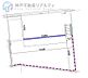 区画図：間取図