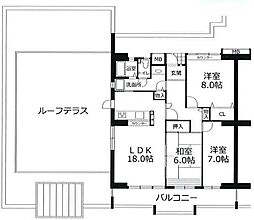 間取図画像 3LDK