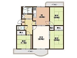 間取図画像 4DK