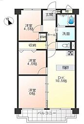 間取図画像 3LDK