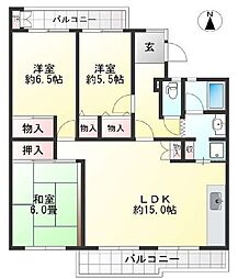 研究学園5団地526号棟