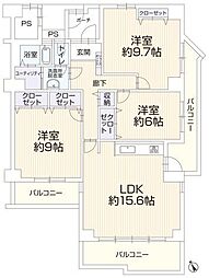 ハイユニタウン五参弐号棟西棟