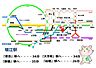 その他：都営新宿線【瑞江駅】路線図