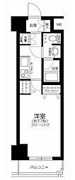 パレステュディオ渋谷本町 1Kの間取図画像