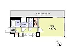ザ・レジデンス市谷台町 1Kの間取図画像