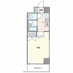 フォレシティ秋葉原 1Kの間取図画像
