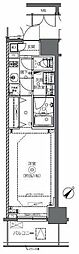 ZOOM日本橋馬喰町 1Kの間取図画像