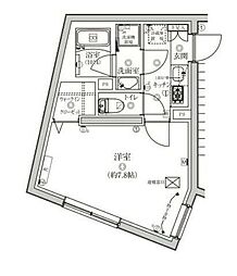 ベルシードステアー武蔵小山 1Kの間取図画像