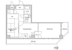 スペーシア池上 2Kの間取図画像