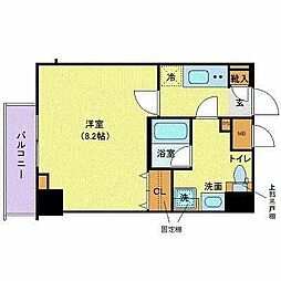 LEXE文京白山 1Kの間取図画像