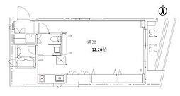 Orizzonte 1Kの間取図画像