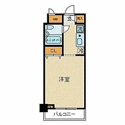 フェニックス早稲田第2 1Kの間取図画像