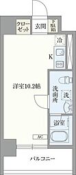 OPENBLOOM東新宿 ワンルームの間取図画像