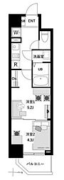 OPENBLOOM入谷 2Kの間取図画像