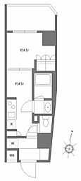 GRANPASEO清澄白河2 1DKの間取図画像