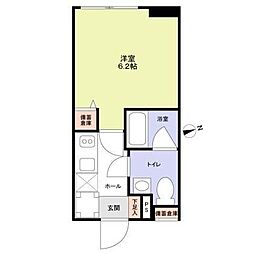 ヴィスタ新高円寺.S 1Kの間取図画像