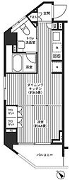 レジディア渋谷 1LDKの間取図画像