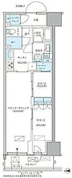 パークアクシス品川天王洲アイル 2LDKの間取図画像