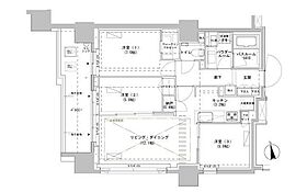 パークスフィア牛込神楽坂 203 ｜ 東京都新宿区南山伏町3-3（賃貸マンション3LDK・2階・72.12㎡） その2