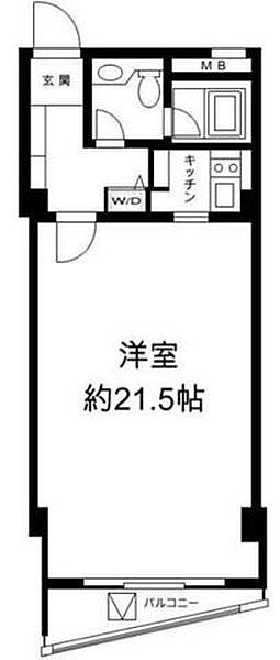 H&M南青山 E304｜東京都港区南青山５丁目(賃貸マンション1R・3階・53.39㎡)の写真 その2