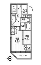 リテラス清澄白河  ｜ 東京都江東区白河１丁目7-6（賃貸マンション1DK・4階・25.26㎡） その2