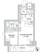 ミリアレジデンス浅草橋II  ｜ 東京都台東区柳橋２丁目18-12（賃貸マンション1LDK・9階・40.27㎡） その2