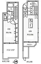 白金高輪レジデンス 106 ｜ 東京都港区白金３丁目23-2（賃貸マンション1LDK・1階・57.26㎡） その2