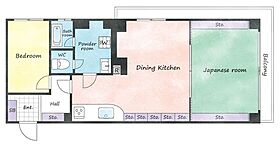 秀和第二南平台レジデンス 402 ｜ 東京都渋谷区南平台町12-13（賃貸マンション2LDK・4階・59.04㎡） その2