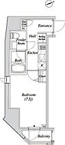 クレセント虎ノ門新橋 204 ｜ 東京都港区新橋５丁目8-6（賃貸マンション1K・2階・25.49㎡） その2