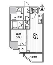 オルタナ亀戸3 205 ｜ 東京都江東区亀戸６丁目28-10（賃貸マンション1DK・2階・30.41㎡） その2