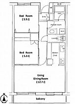 LANAI GRACE KUNITACHI  ｜ 東京都国立市中３丁目3-33（賃貸マンション2LDK・2階・60.65㎡） その2