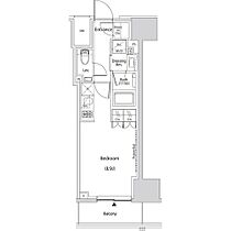 ザ・パークハビオ新中野 602 ｜ 東京都中野区本町４丁目30-24（賃貸マンション1R・6階・25.65㎡） その2