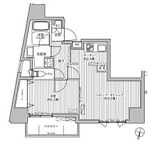 カーサラスク目白台 604 ｜ 東京都文京区目白台２丁目6-15（賃貸マンション1LDK・6階・41.81㎡） その2