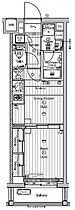 プレミアムキューブ新宿中井  ｜ 東京都新宿区中井２丁目13-1（賃貸マンション1DK・2階・25.52㎡） その2