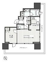 ウェリスタワー愛宕虎ノ門 1801 ｜ 東京都港区虎ノ門３丁目25-5（賃貸マンション1LDK・18階・37.63㎡） その2