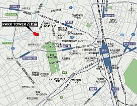 パークタワー西新宿  ｜ 東京都新宿区西新宿５丁目6-1（賃貸マンション1LDK・9階・42.83㎡） その9